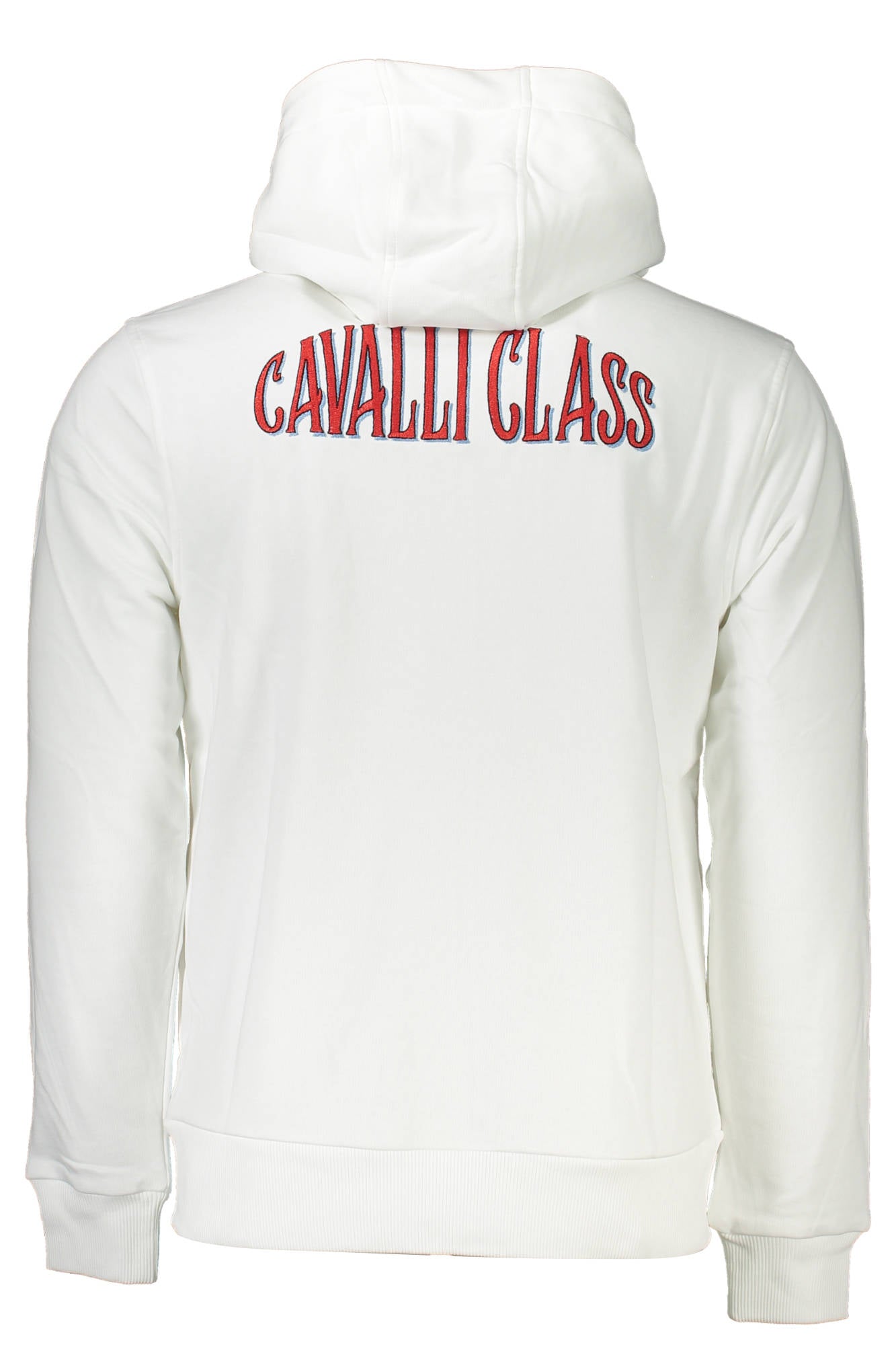 CAVALLI CLASS FELPA CON ZIP UOMO BIANCO""