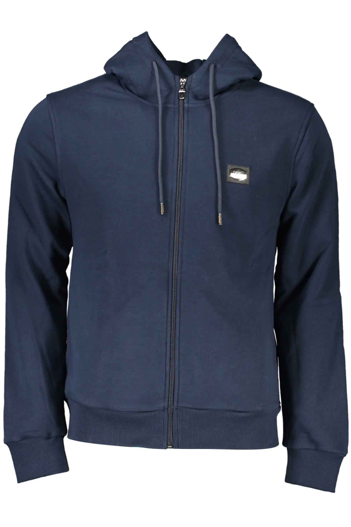 CAVALLI CLASS FELPA CON ZIP UOMO BLU""