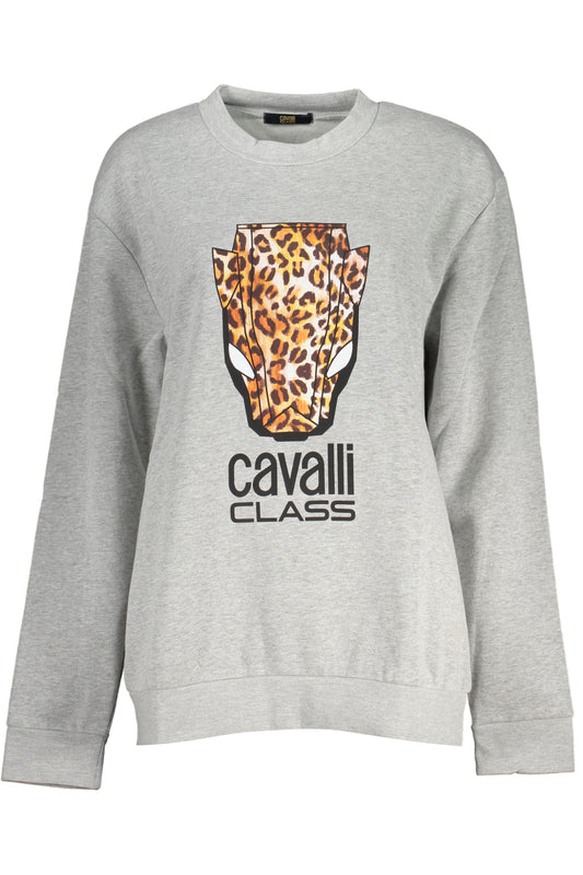 Cavalli Class Felpa Senza Zip Donna Grigio""