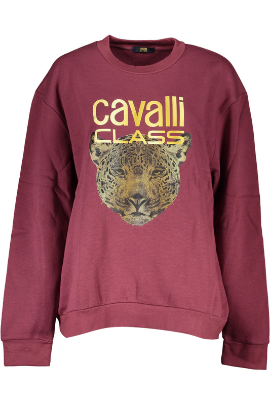 Cavalli Class Felpa Senza Zip Donna Viola""