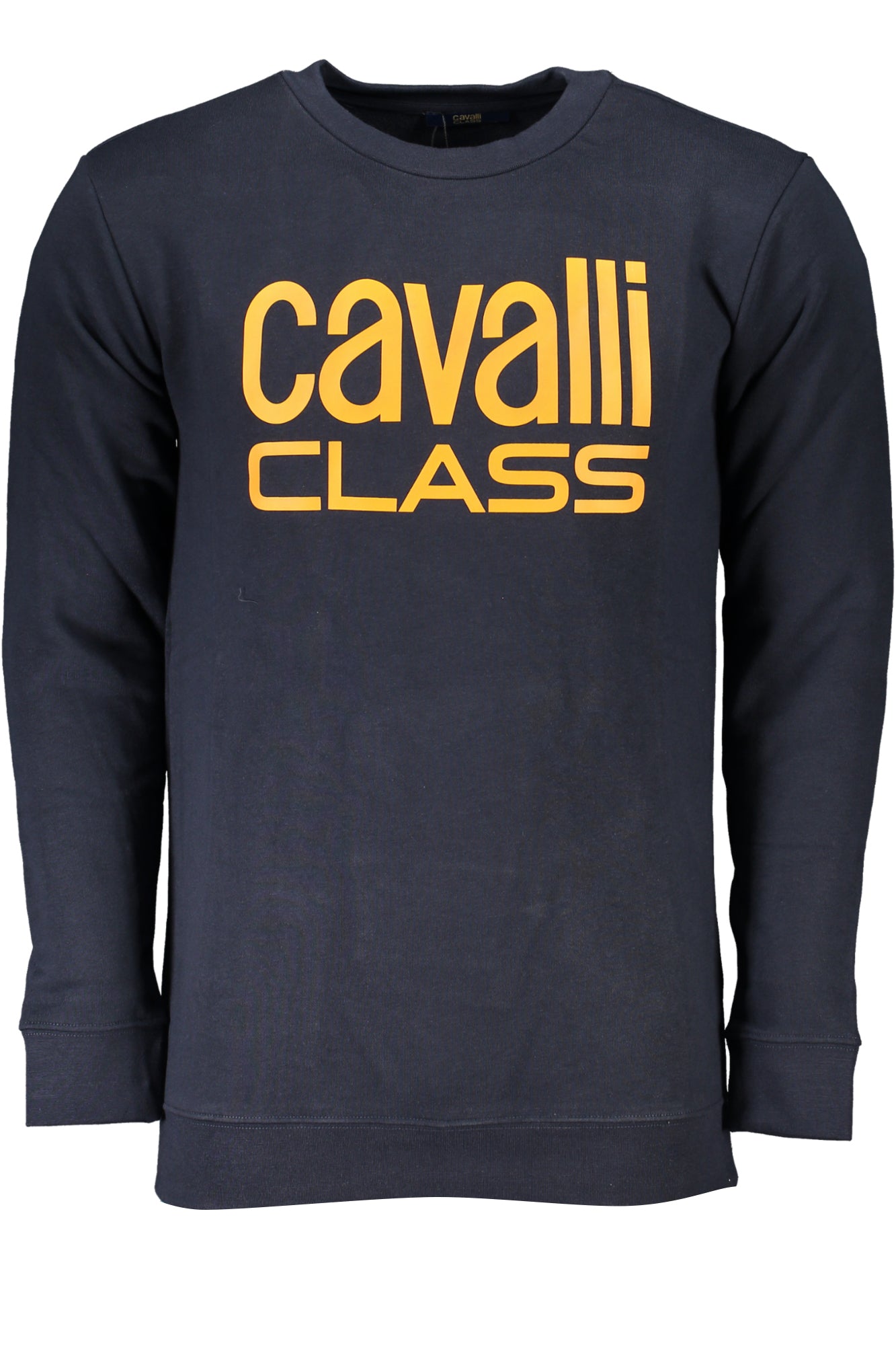 CAVALLI CLASS FELPA SENZA ZIP UOMO BLU""