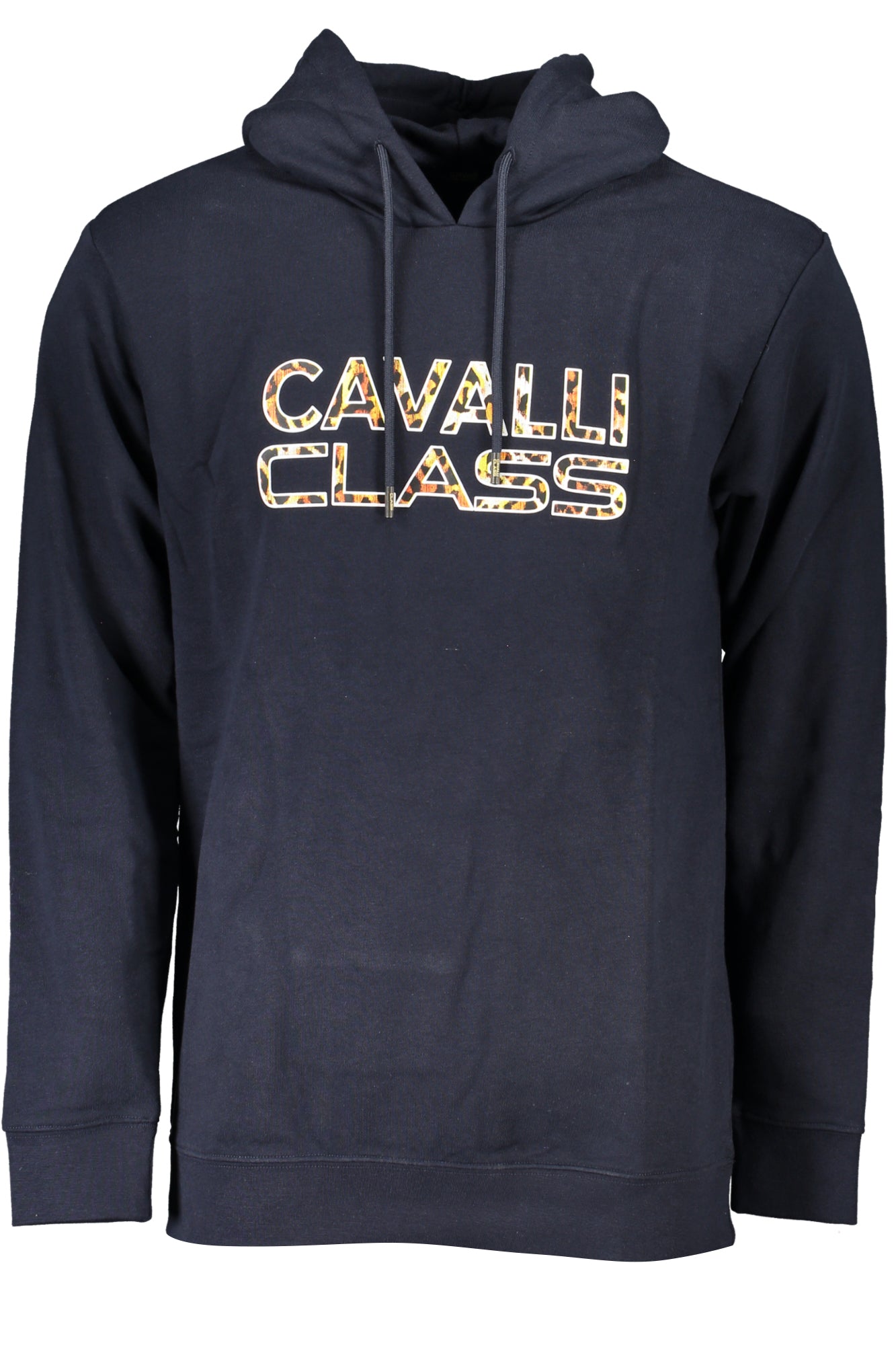 CAVALLI CLASS FELPA SENZA ZIP UOMO BLU""