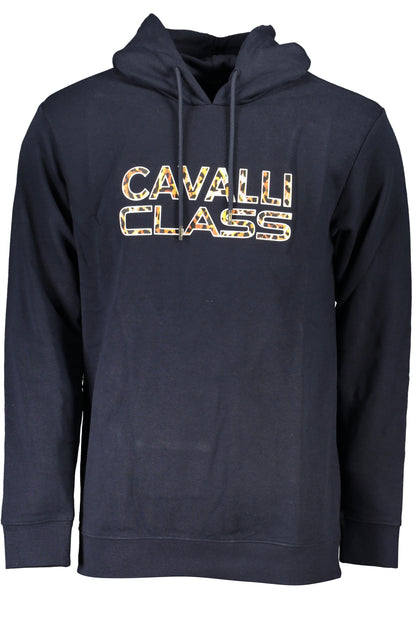 CAVALLI CLASS FELPA SENZA ZIP UOMO BLU""