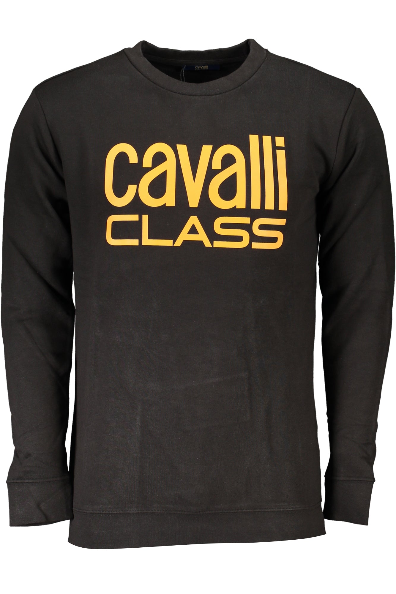 CAVALLI CLASS FELPA SENZA ZIP UOMO NERO""