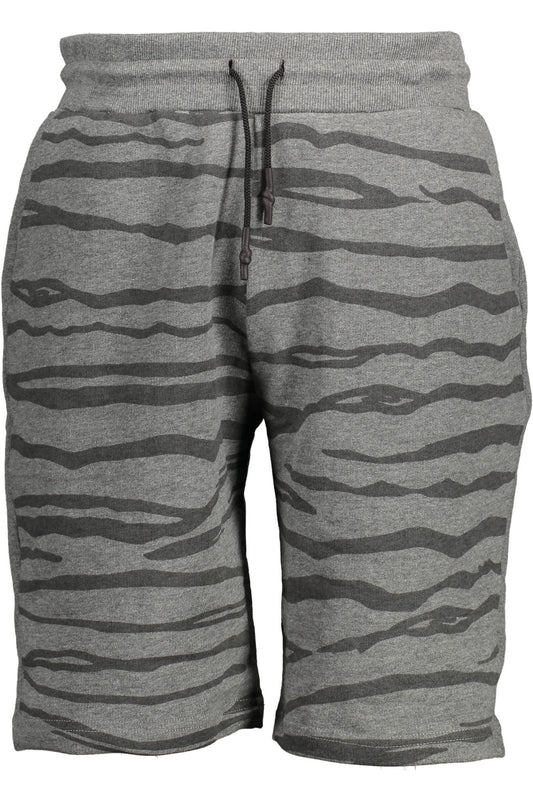 CAVALLI CLASS PANTALONE BERMUDA UOMO GRIGIO""