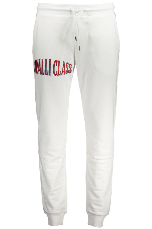 CAVALLI CLASS PANTALONE UOMO BIANCO""