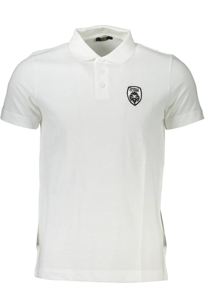 CAVALLI CLASS POLO MANICHE CORTE UOMO BIANCO