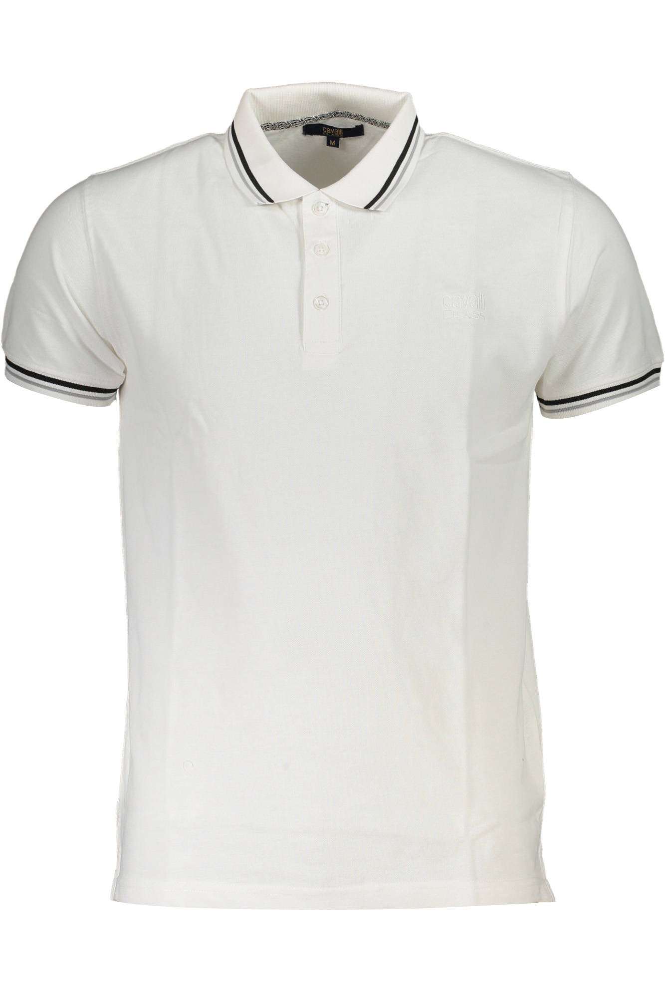 CAVALLI CLASS POLO MANICHE CORTE UOMO BIANCO