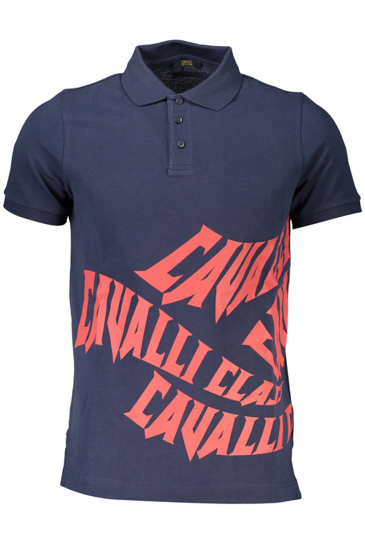 CAVALLI CLASS POLO MANICHE CORTE UOMO BLU