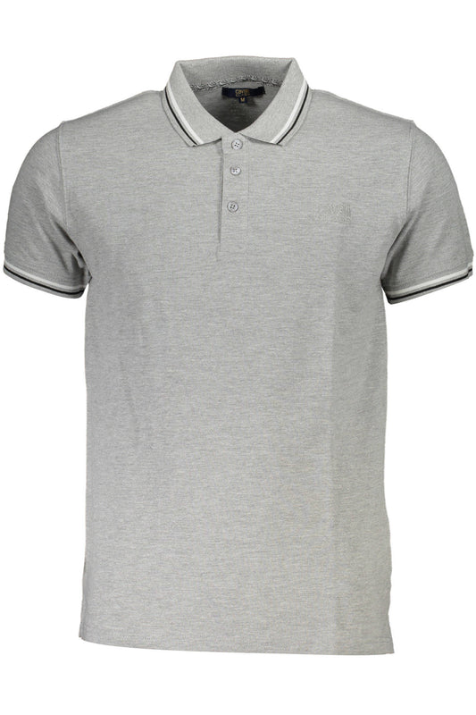 CAVALLI CLASS POLO MANICHE CORTE UOMO GRIGIO