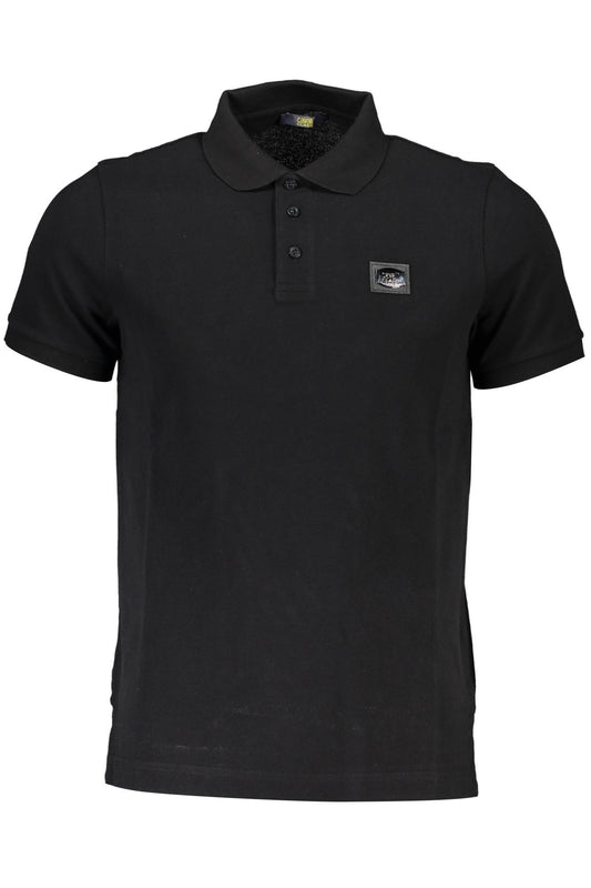 CAVALLI CLASS POLO MANICHE CORTE UOMO NERO