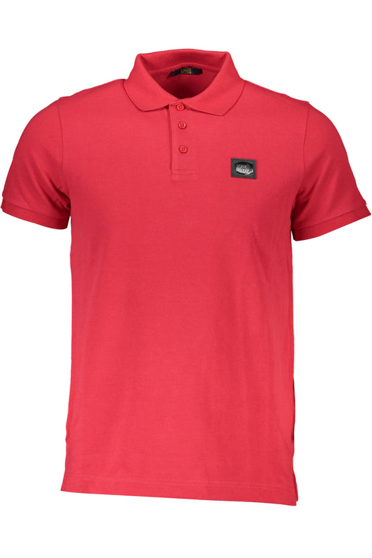 CAVALLI CLASS POLO MANICHE CORTE UOMO ROSSO