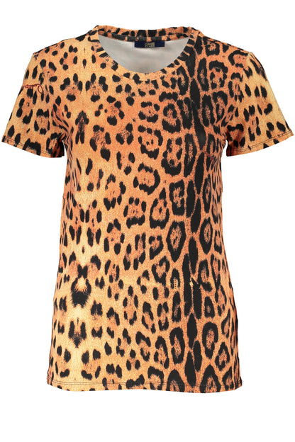 CAVALLI CLASS T-SHIRT MANICHE CORTE DONNA ARANCIO""