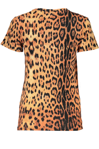 CAVALLI CLASS T-SHIRT MANICHE CORTE DONNA ARANCIO""