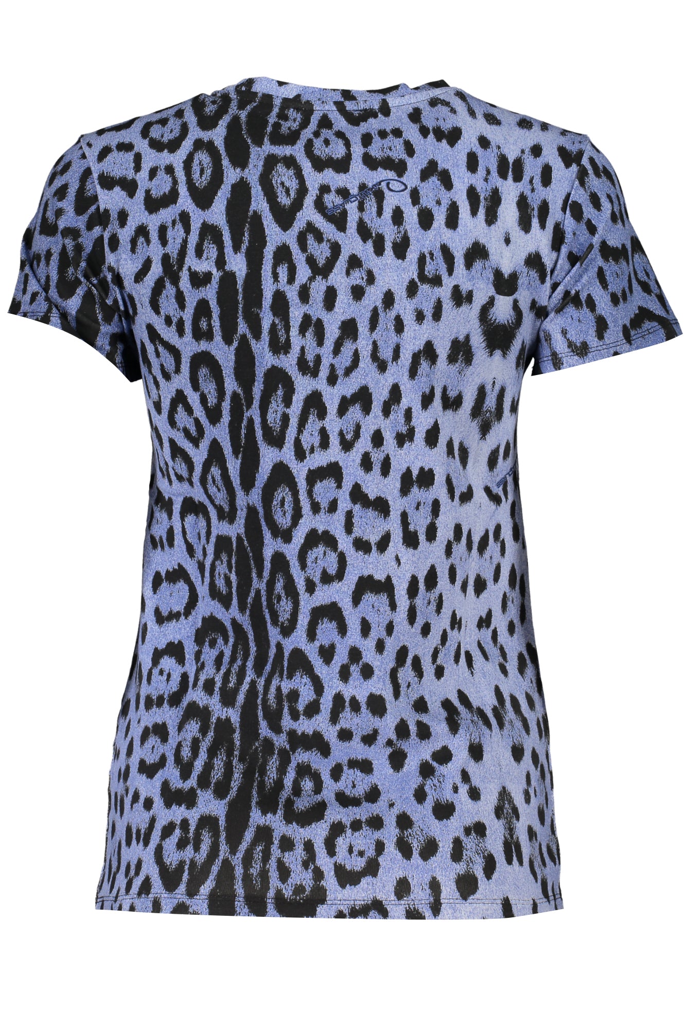 CAVALLI CLASS T-SHIRT MANICHE CORTE DONNA AZZURRO