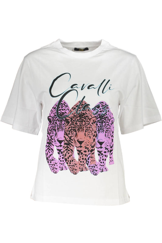 Cavalli Class T-Shirt Maniche Corte Donna