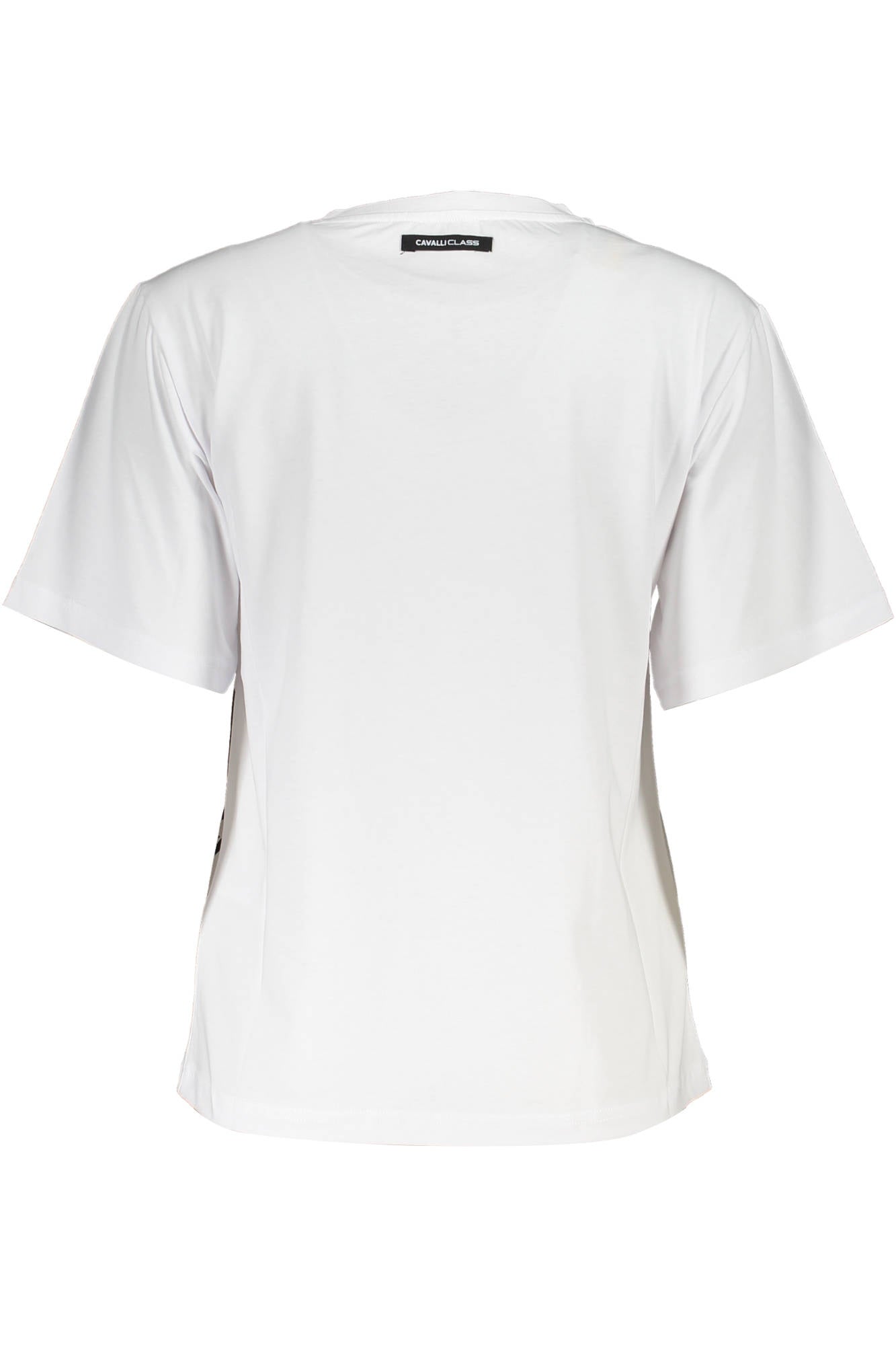 CAVALLI CLASS T-SHIRT MANICHE CORTE DONNA BIANCO