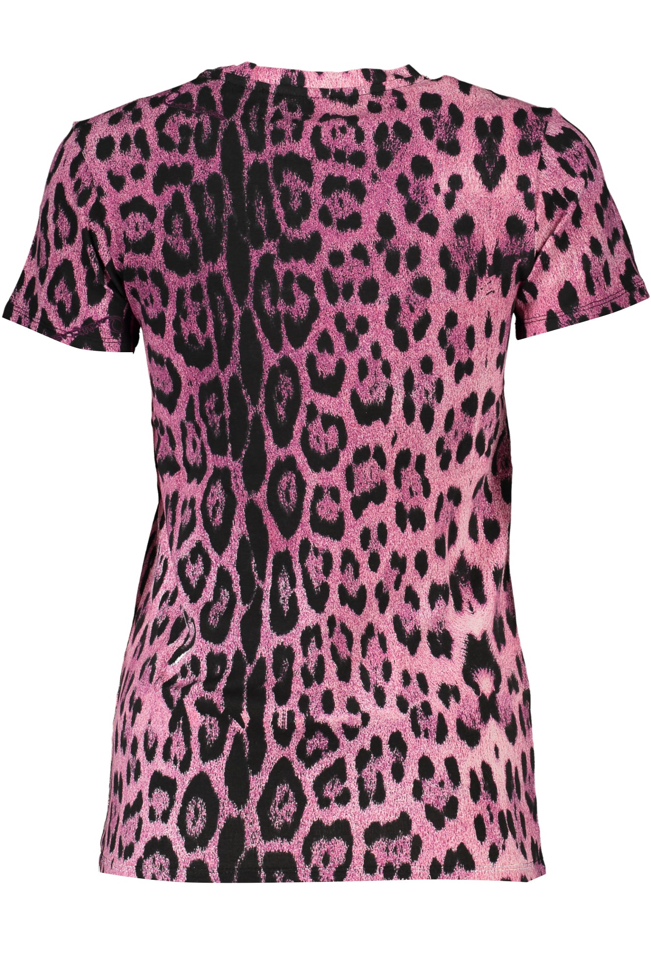 CAVALLI CLASS T-SHIRT MANICHE CORTE DONNA ROSA""