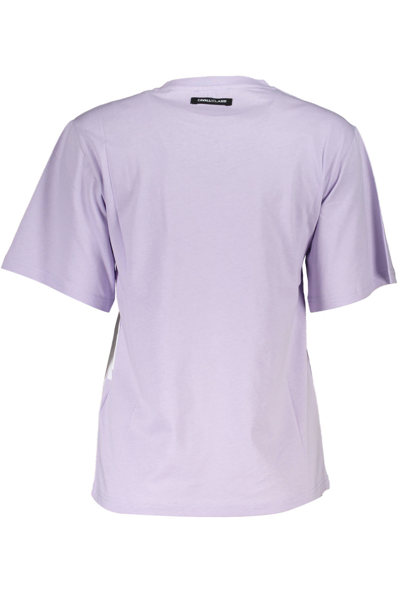 CAVALLI CLASS T-SHIRT MANICHE CORTE DONNA VIOLA