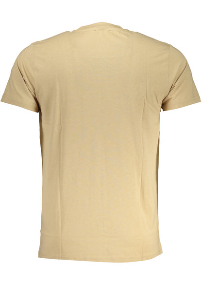 CAVALLI CLASS T-SHIRT MANICHE CORTE UOMO BEIGE