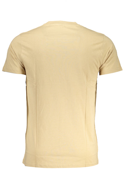 CAVALLI CLASS T-SHIRT MANICHE CORTE UOMO BEIGE