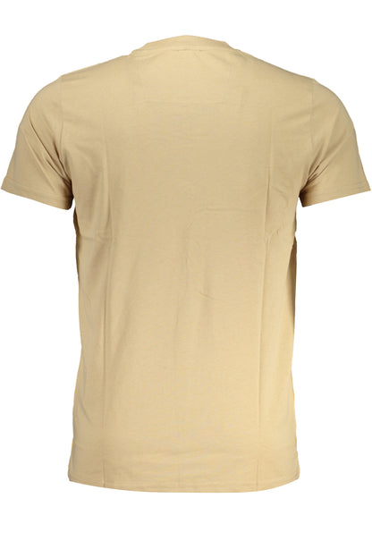 CAVALLI CLASS T-SHIRT MANICHE CORTE UOMO BEIGE