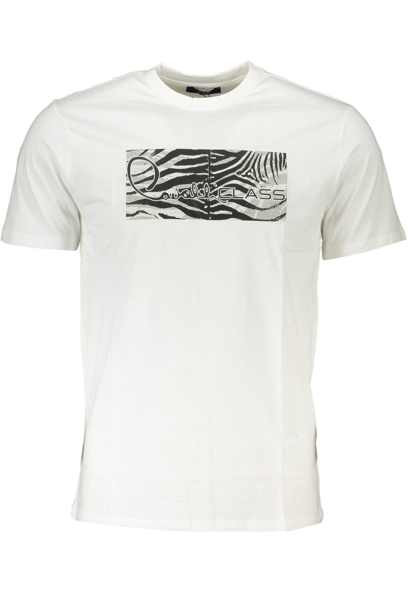 CAVALLI CLASS T-SHIRT MANICHE CORTE UOMO BIANCO