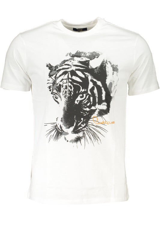 CAVALLI CLASS T-SHIRT MANICHE CORTE UOMO BIANCO