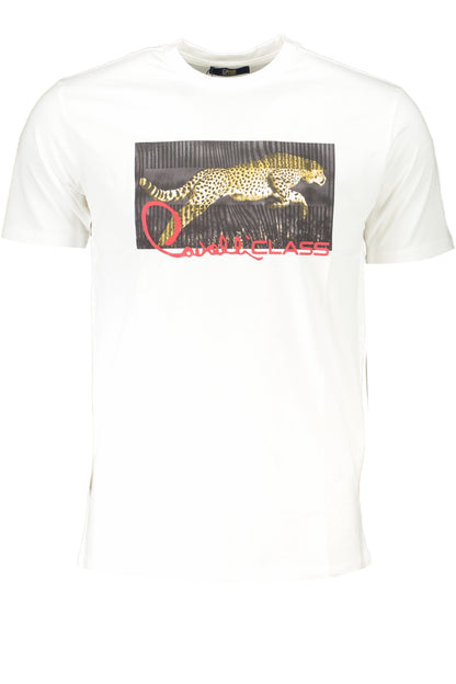 CAVALLI CLASS T-SHIRT MANICHE CORTE UOMO BIANCO