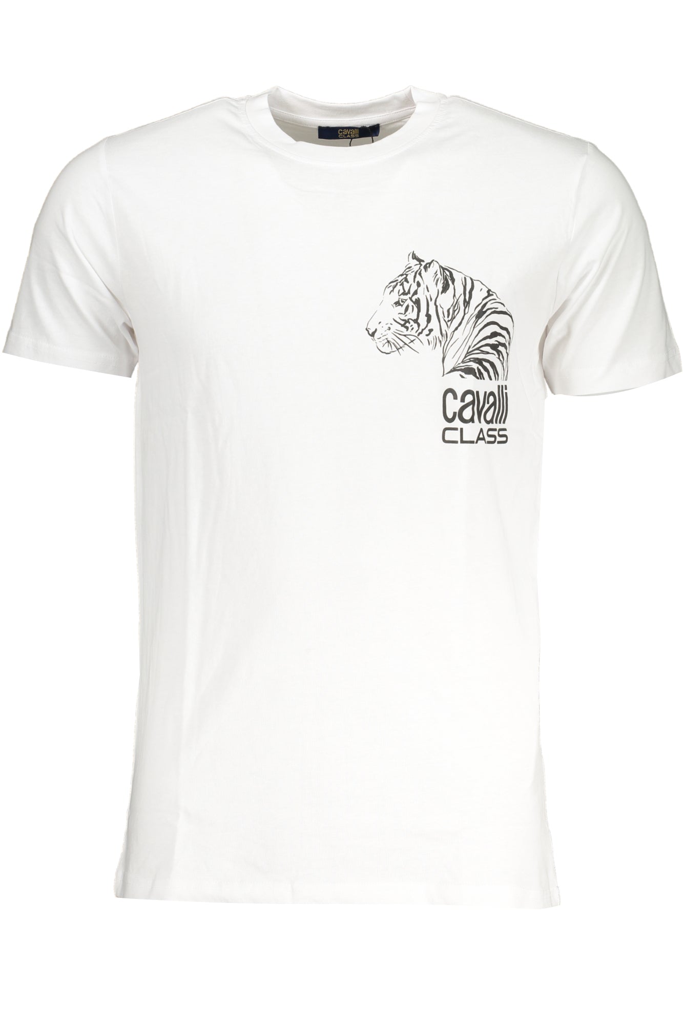 CAVALLI CLASS T-SHIRT MANICHE CORTE UOMO BIANCO