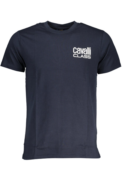 CAVALLI CLASS T-SHIRT MANICHE CORTE UOMO BLU