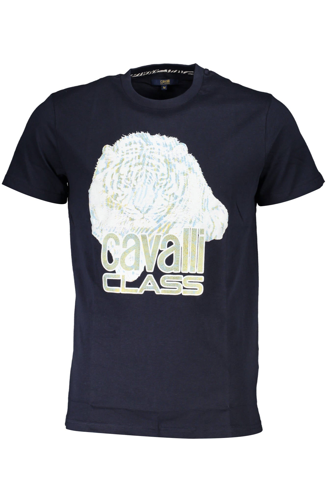 CAVALLI CLASS T-SHIRT MANICHE CORTE UOMO BLU