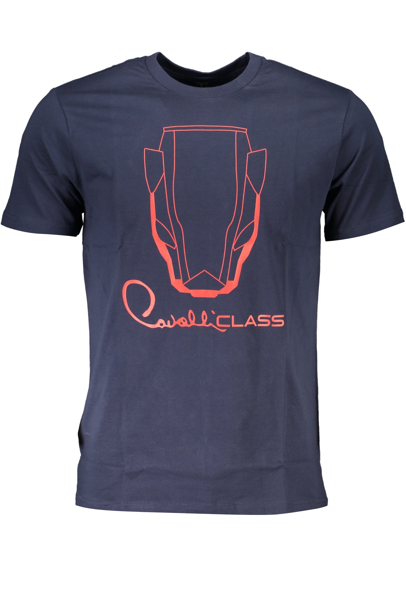 CAVALLI CLASS T-SHIRT MANICHE CORTE UOMO BLU