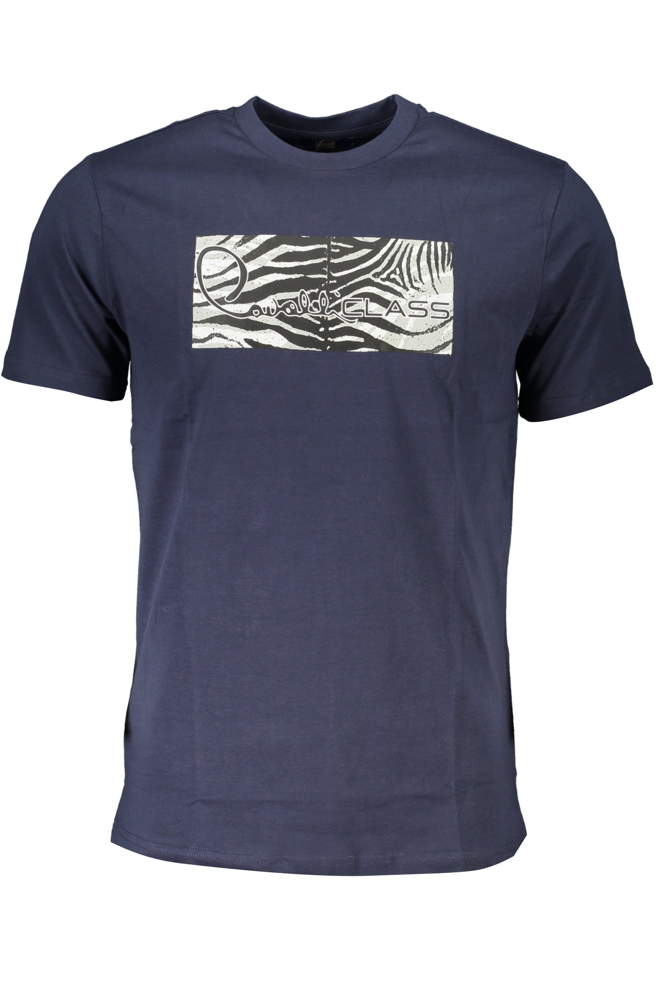 CAVALLI CLASS T-SHIRT MANICHE CORTE UOMO BLU