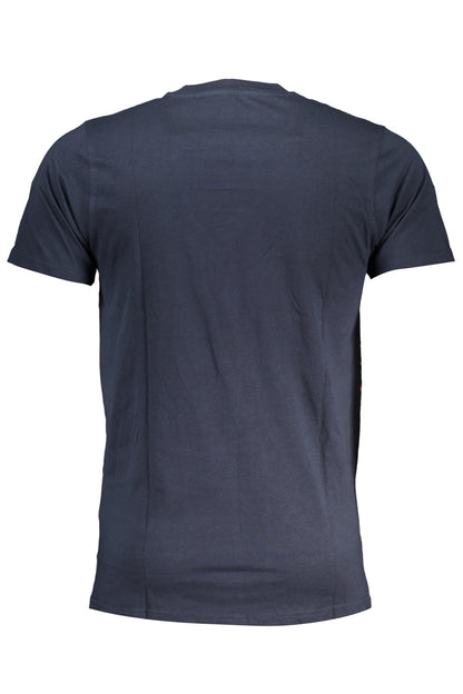 CAVALLI CLASS T-SHIRT MANICHE CORTE UOMO BLU