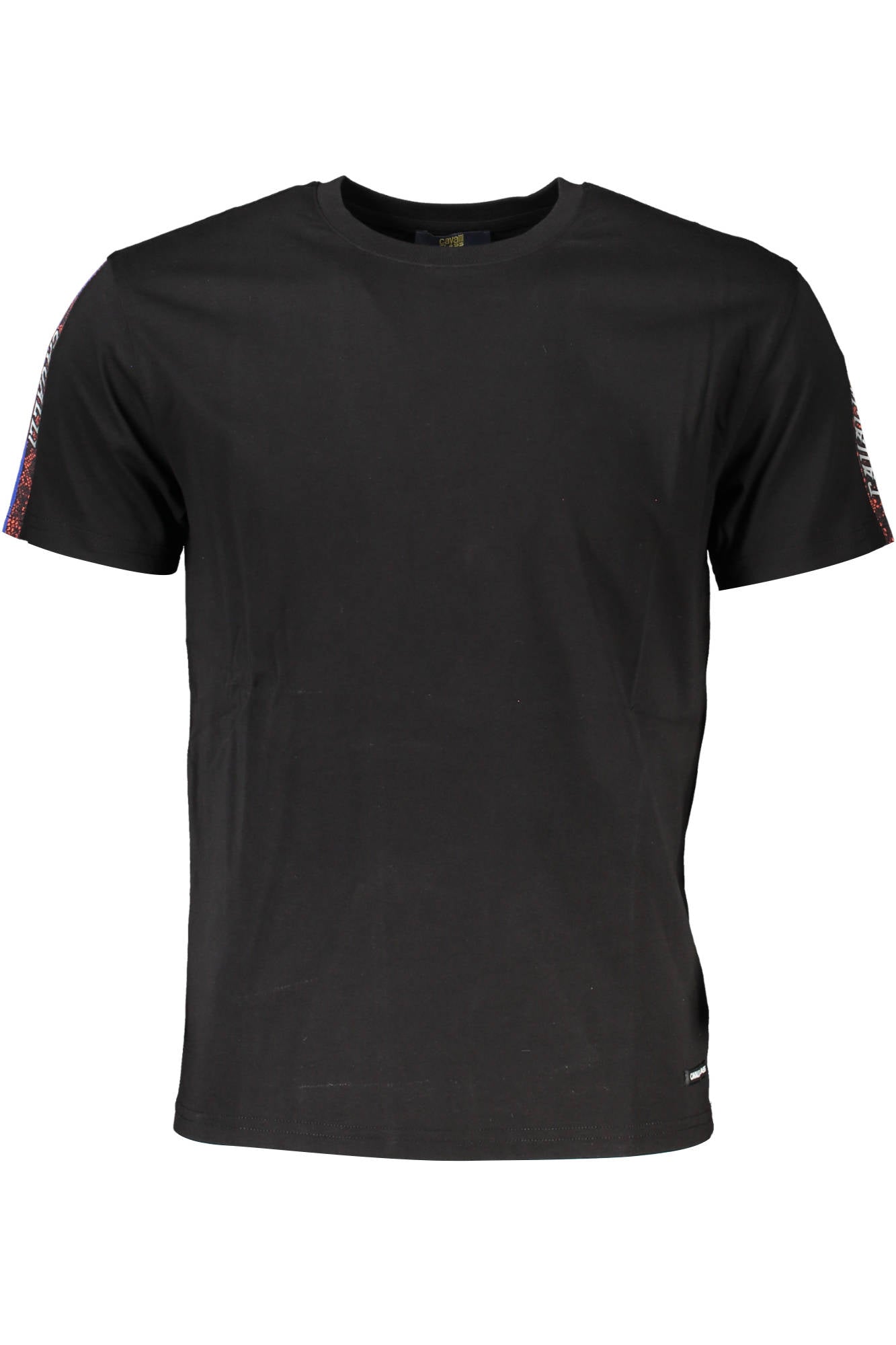 CAVALLI CLASS T-SHIRT MANICHE CORTE UOMO NERO