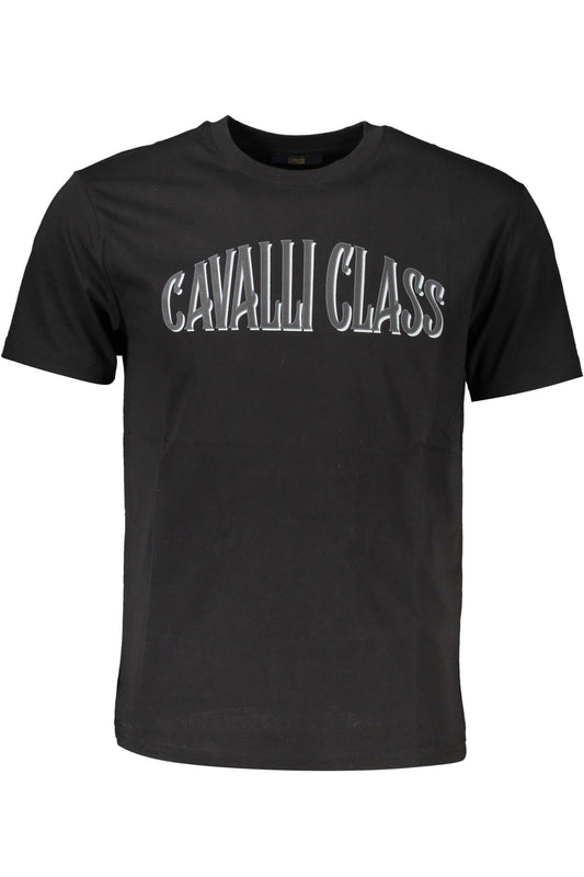 CAVALLI CLASS T-SHIRT MANICHE CORTE UOMO NERO