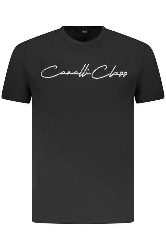 CAVALLI CLASS T-SHIRT MANICHE CORTE UOMO NERO