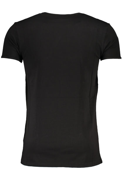 CAVALLI CLASS T-SHIRT MANICHE CORTE UOMO NERO""