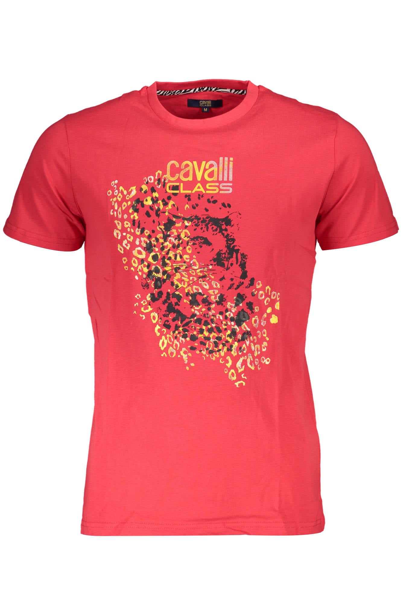 CAVALLI CLASS T-SHIRT MANICHE CORTE UOMO ROSSO