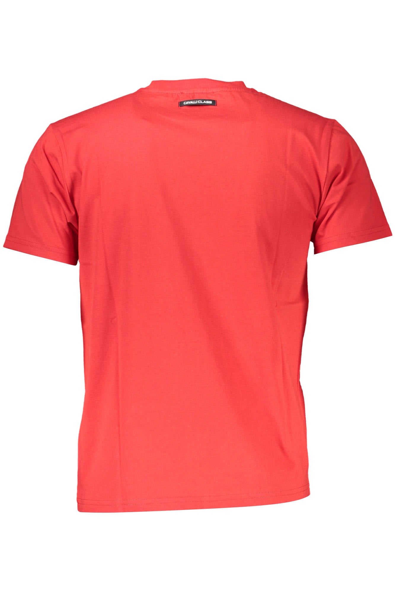 CAVALLI CLASS T-SHIRT MANICHE CORTE UOMO ROSSO