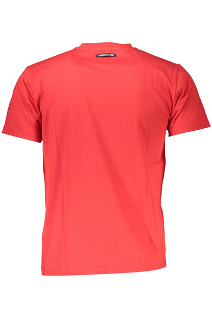 CAVALLI CLASS T-SHIRT MANICHE CORTE UOMO ROSSO