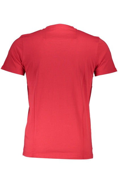 CAVALLI CLASS T-SHIRT MANICHE CORTE UOMO ROSSO