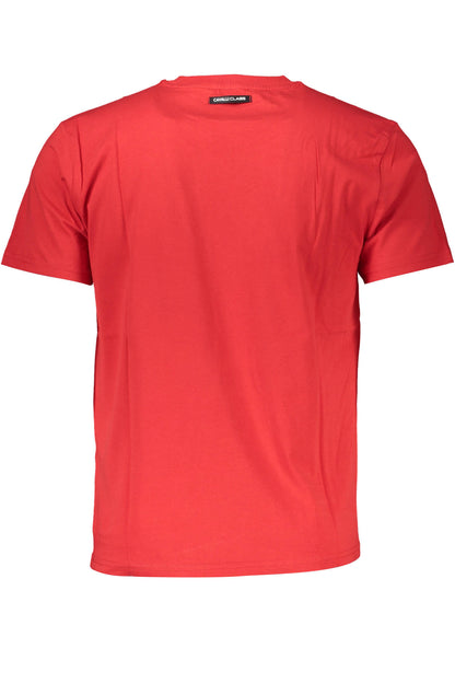 CAVALLI CLASS T-SHIRT MANICHE CORTE UOMO ROSSO