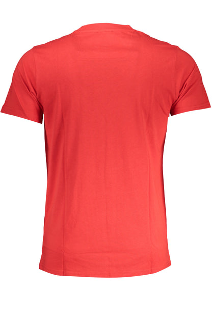 CAVALLI CLASS T-SHIRT MANICHE CORTE UOMO ROSSO