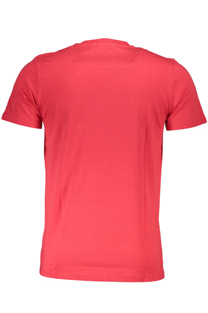 CAVALLI CLASS T-SHIRT MANICHE CORTE UOMO ROSSO