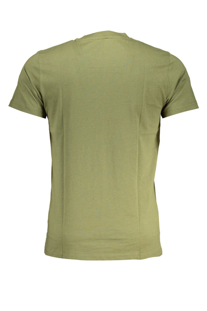 CAVALLI CLASS T-SHIRT MANICHE CORTE UOMO VERDE