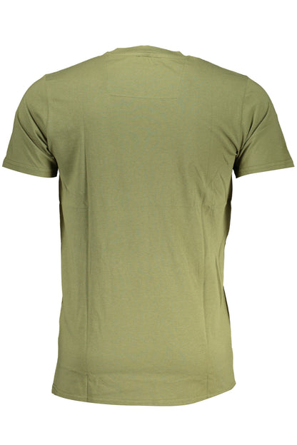 CAVALLI CLASS T-SHIRT MANICHE CORTE UOMO VERDE