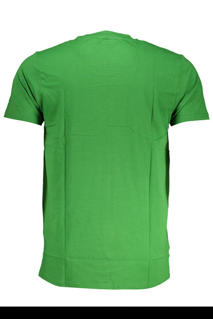 CAVALLI CLASS T-SHIRT MANICHE CORTE UOMO VERDE