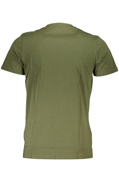 CAVALLI CLASS T-SHIRT MANICHE CORTE UOMO VERDE